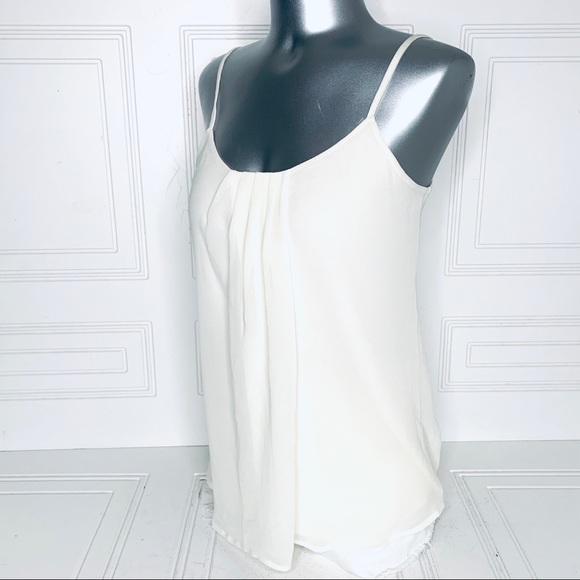 Banana Republic Tops - BANANA REPUBLIC OFF WHITE CHIFFON TOP NEW WITH TAG
